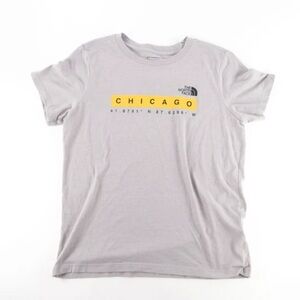The North Face Light Gray Chicago Tee